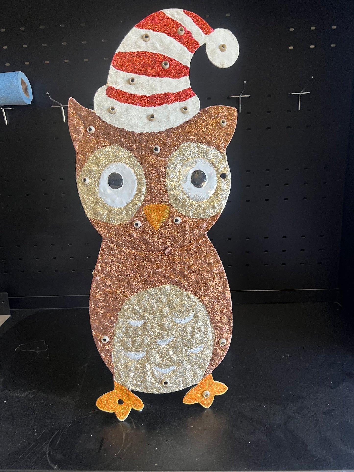 Festive Owl Lawn Decoration